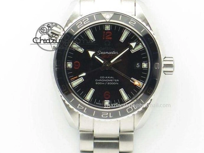 0404 Planet Ocean SS Bp Maker 45mm Orange Bezel On SS Bracelet A DailyWear 8216